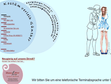 Tablet Screenshot of kostuemverleih-guenther.de